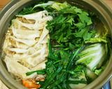 にんにく&しょうがdeスタミナ餃子鍋作り方5写真