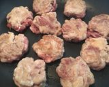 丸めて焼くだけ!簡単♪豚こまボール作り方3写真