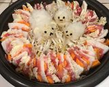 大根おろしアート☆さっぱり☆レモン鍋作り方5写真