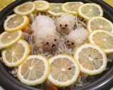 大根おろしアート☆さっぱり☆レモン鍋作り方6写真
