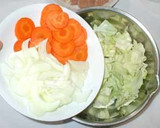 鶏むね肉とキャベツの蒸し焼き♪簡単作り方2写真