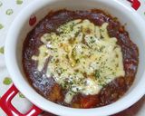 残りカレーdeパングラタン♡作り方8写真