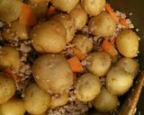 新じゃがとひき肉のカレー炒め作り方3写真