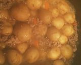 新じゃがとひき肉のカレー炒め作り方4写真