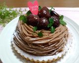 。.★*・*モンブランタルト*・*★.。作り方25写真