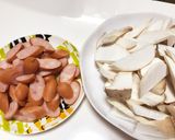 エリンギとウィンナーのバターソテー♡作り方1写真