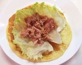 余ったパンケーキでツナサンド作り方1写真