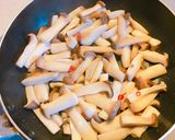 **つくおき☆茎わかめとエリンギ炒め**作り方2写真