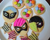 仮面ライダーエグゼイド★ケーキ★クッキー作り方1写真