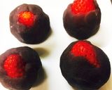 切り餅で♡10分いちご大福♡♡作り方3写真