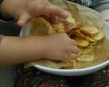抱えて食べたい！手作り☆ポテトチップス作り方6写真