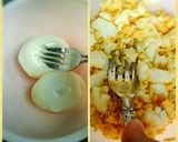 ポテチ入りたまごサンドイッチ作り方1写真