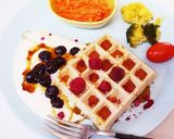 蕎麦粉のグルテンフリーワッフル作り方4写真