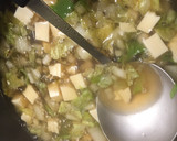 ほっこりと、白菜の餡掛けうどん作り方4写真
