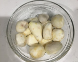 里芋のゆずみそそぼろ和え作り方1写真