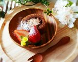 HMで絶品♥極上食感チョコロールケーキ作り方16写真