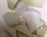 揚げ大根のくずし豆腐あんかけ♪作り方1写真