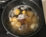 里芋のゆずみそそぼろ和え作り方3写真
