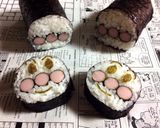 100均容器で、簡単アンパンマン恵方巻き作り方10写真