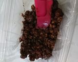 簡単レンジ 材料３つ⭐チョコパフバー作り方4写真