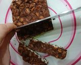 簡単レンジ 材料３つ⭐チョコパフバー作り方6写真