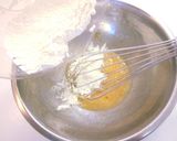 ハートのホワイトチョコブラウニー作り方3写真