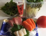 簡単カルパッチョ☆昆布酢のソースがけ作り方2写真