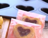 ハートのホワイトチョコブラウニー作り方9写真