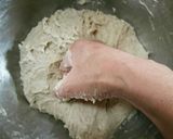 簡単！手捏ね酒粕香るふわふわ黒豆山型パン作り方4写真