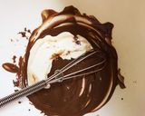 チョコレート♡ネイキッドケーキ♪作り方4写真