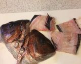 安い！豪華！美味しい！鯛のかぶと煮作り方2写真