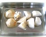 冬野菜の田楽・柚子風味♪作り方1写真