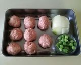 肉団子の酢豚風作り方1写真