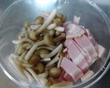 ごぼう と水菜のバター風味のお味噌パスタ作り方3写真