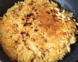 栄養満点お昼ご飯☆納豆お好み焼きピザ作り方4写真