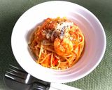 海老のトマトクリームチーズパスタ！作り方11写真