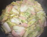 【副菜】白菜とベーコンのおかか和え作り方5写真
