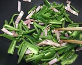 ピーマンとベーコンのきんぴら作り方1写真