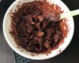 簡単！チョコフレーク2色作り方2写真