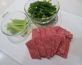 牛肉とピーマンのオイスターソース炒め作り方1写真