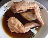 〈 簡単・一人前〉手羽先の皮パリ焼き作り方2写真