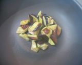 茄子とトマトのにんにく醤油炒め作り方2写真