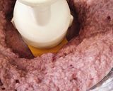 紫陽花色のケーキ作り方5写真