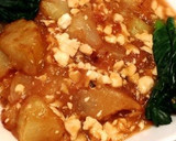 揚げ大根のくずし豆腐あんかけ♪作り方7写真