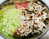 便秘解消♥きのこハンバーグ作り方3写真