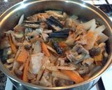 根菜たくさん豚汁作り方6写真