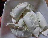 ひとつの鍋で野菜たっぷり餃子スープ作り方1写真