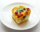 断面が可愛い♪　芽キャベツの蒸し卵作り方4写真
