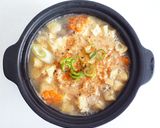 4つの大豆たんぱくで　具だくさん納豆汁作り方8写真
