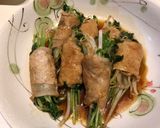 豆苗ともやしの甘辛巻き作り方7写真